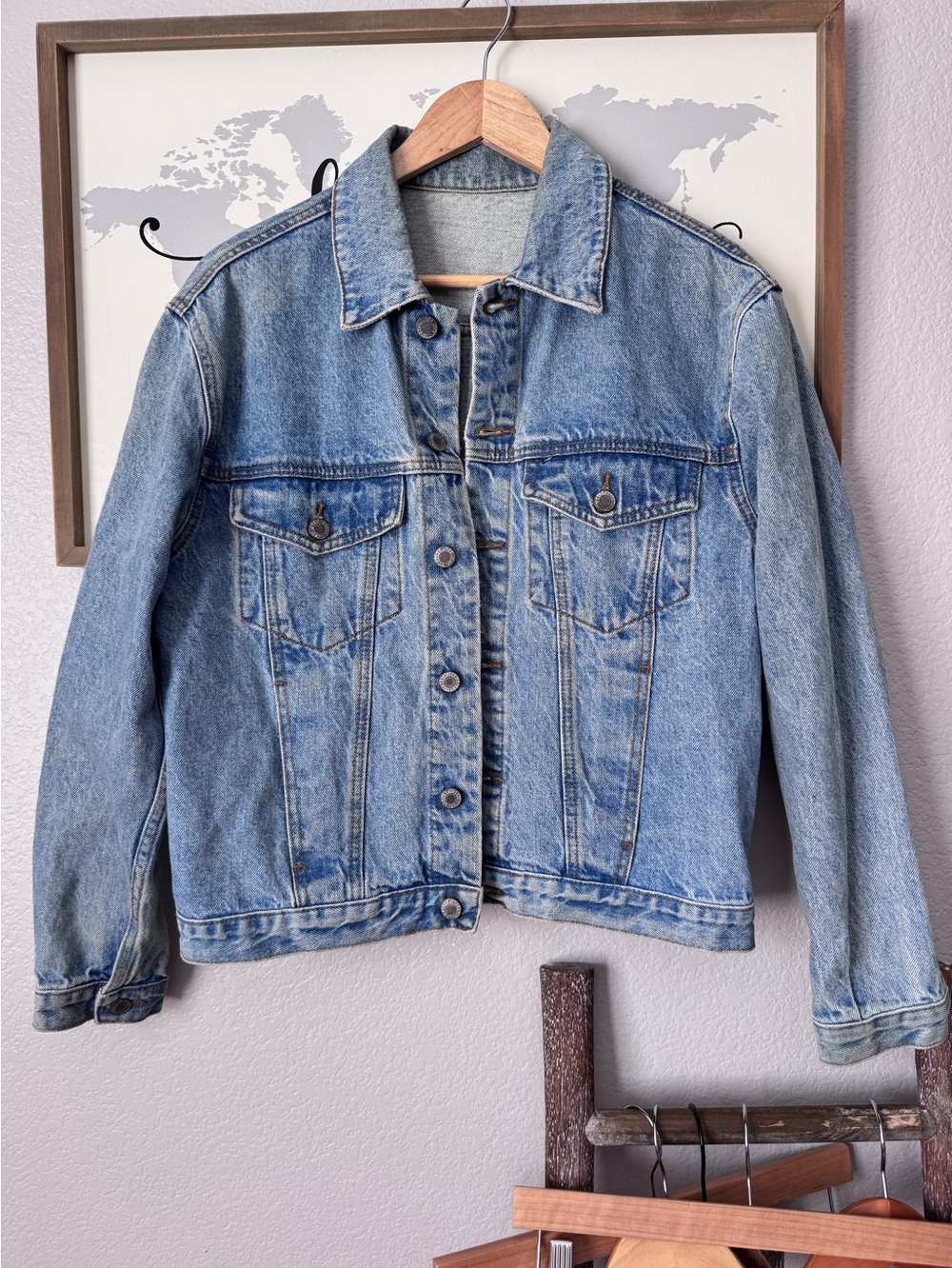 John Galt small oversized denim jacket